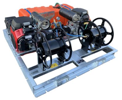 Image de Skid embarqué  pour véhicule  double opérateur 200 bar