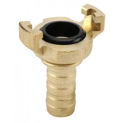 Raccord express cannelé avec joint BP Ø25 laiton
