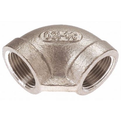 Coude 90° BP F3/8 F3/8 inox
