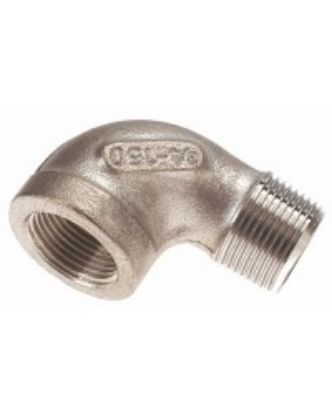 Coude 90° BP M3/4 F3/4 inox