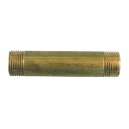 Mamelon tube d'attente 110 mm BP M3/4 M3/4 laiton