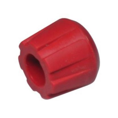 Protection de buse 1/4 caoutchouc rouge