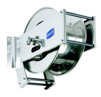 Enrouleur auto 25 m M1/2 F1/2 200 Bar inox