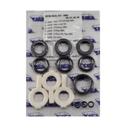 Kit joints de piston Ø18 pour pompe CAT 56-57-59-60