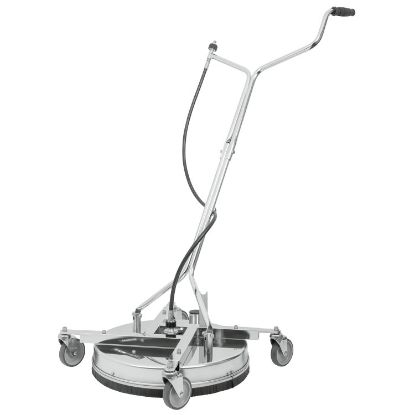 Cloche de lavage Ø520 (roues Ø100) avec poignée 500 Bar 120°C inox