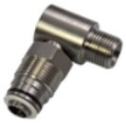 Raccord tournant 90° 9967 pour enrouleur MBSP1/2 M3/4 inox