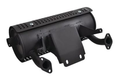 Pot d'échappement à sortie droite pour moteur HONDA GX30-660-690