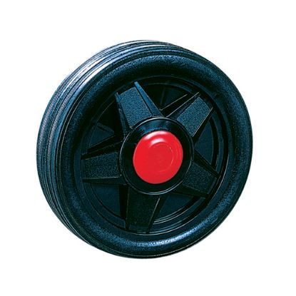 Roue Ø 200 - Ø 20 Plastique Noire