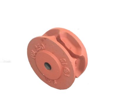 Noix à empreinte 6 pans Ø8 au pas de 24 mm fonte