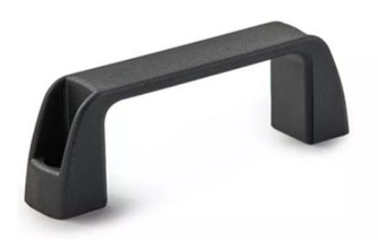 Poignée noire 139x26x41 mm M8 (entraxe 117 mm)