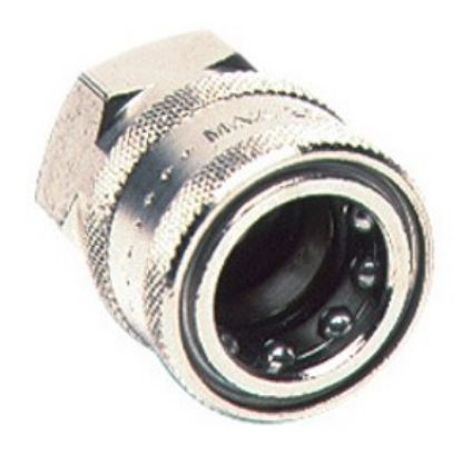 Coupleur femelle à billes ARS 350 - 350 Bar F3/8 inox