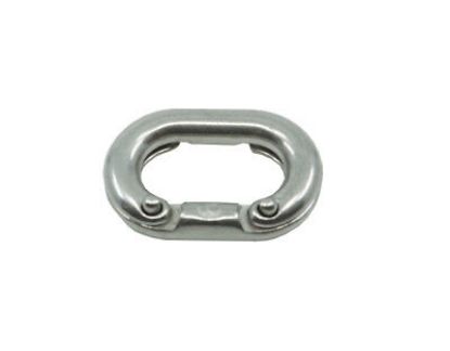 Maillon à frapper pour chaîne Ø8 au pas de 24 mm inox