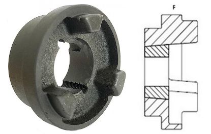 Plateau intérieur femelle HRC 110 type F pour moyeu amovible