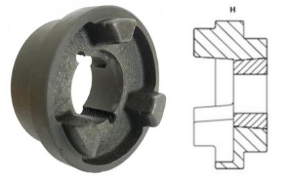 Plateau extérieur HRC 110 type H pour moyeu amovible