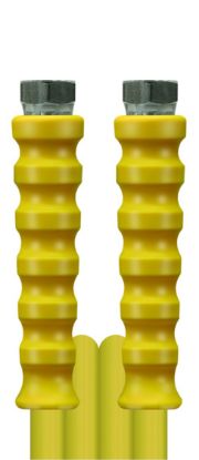 Flexible DN10 HP 2T jaune 25m F3/8 F3/8 galvanator