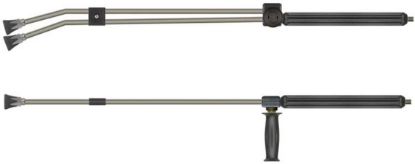 Lance double coudée 1000 mm MC1/4 - 2 x FNPT1/4 zingué