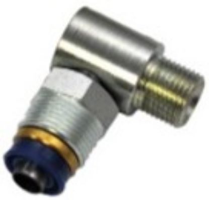 Raccord tournant 90° 9951 pour enrouleur MBSP1/2 M3/4 zingué