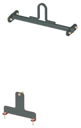 Kit anneau de levage + passage fourches pour nettoyeur mobile RTH340-390