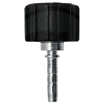 Raccord à sertir HP DN6 M22F zingué