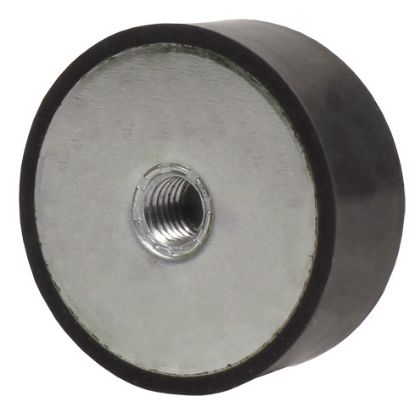 Amortisseur silent bloc Ø30x10 M8 F 90 kg