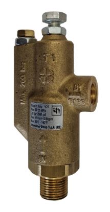 Soupape de sécurité SR 200 Bar 41 l/min M3/8 F1/4