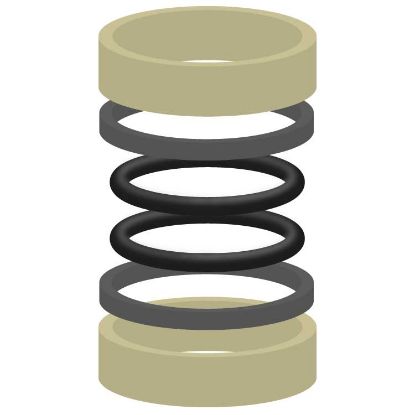 Kit joints pour raccord tournant 90° ST-322 d'enrouleur