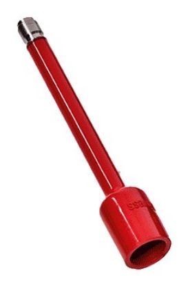 Lance à désinfection rouge ELPRESS inox