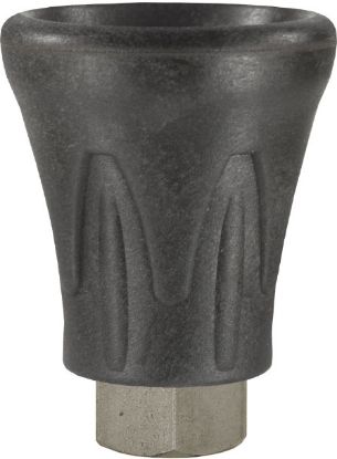 Porte buse F1/4 inox avec protection plastique noir ST-12