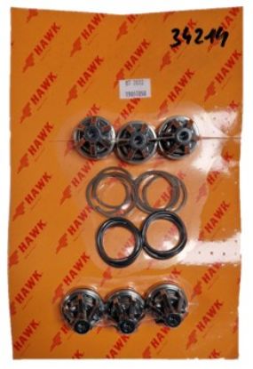 Kit 6 clapets et joints pour pompe HAWK HFR