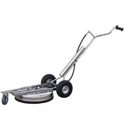 Cloche de lavage Ø520 (roues gonflées) avec poignée 275 Bar 120°C inox