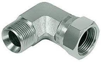 Coude 90° HP FBSP3/8 MC3/8 zingué