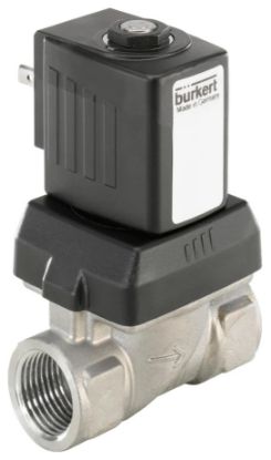 Electrovanne normalement fermée à action semi-directe F1/2 24AC inox