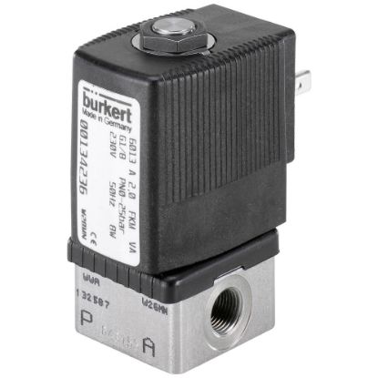 Electrovanne normalement fermée à action directe F1/4 24VAC inox