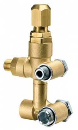 By-pass VBT 210 Bar 25 l/min F1/2 F3/8 X:5 Y:56