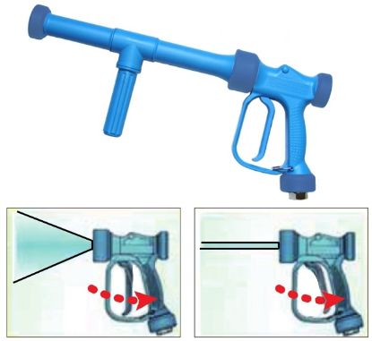 Pistolet HP RB65 F1/4 + lance bleue