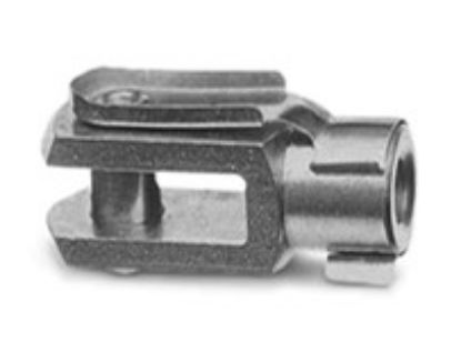 Chape de tige M16x1,5 pour vérin Ø63 zingué