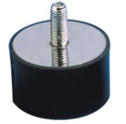 Amortisseur silent bloc Ø50x25 M10 M/M 250 kg