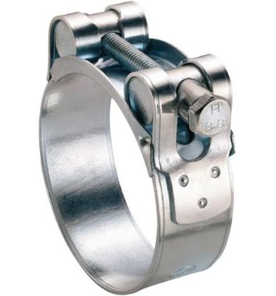 Collier de serrage Ø60-63 mm renforcé inox