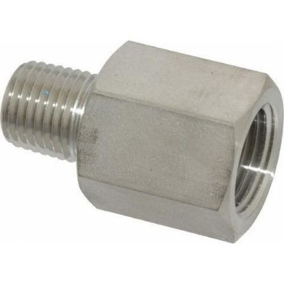 Adaptateur HP MC3/8 F1/4 inox