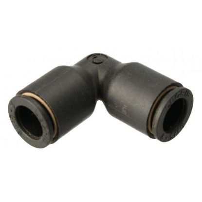 Coude 90° pneumatique Ø8 Ø8 plastique