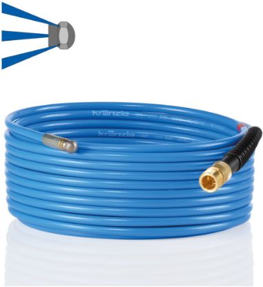 Flexible de nettoyage de canalisation DN5 HP 10 m M22 avec buse