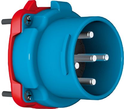 Fiche 50A 440V 3P+N+T à sortie droite Maréchal DECONTACTOR DS3