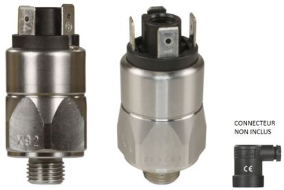 Pressostat réglable 0.5-5 Bar M1/4 inox