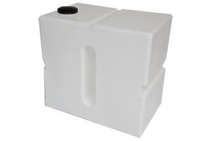 Cuve à eau verticale polyéthylène blanc 350L