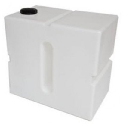 Cuve à eau verticale polyéthylène blanc 500L