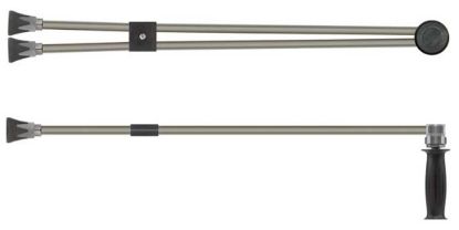 Lance De Pulvérisation Double Pression - Max 60 Bars, Canne Inox, Réglage Du Débit - Pour Agriculture, Traitement, Nettoyage Haute Pression