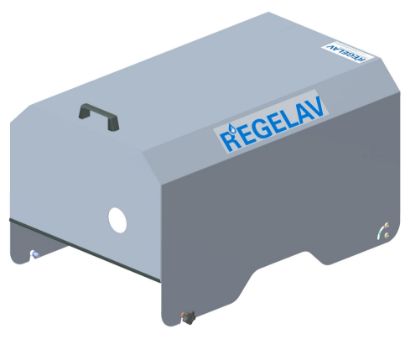 Kit capot pivotant inox (groupes motopompes) pour nettoyeur stationnaire PFX1