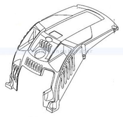 Capot avant pour nettoyeur KRANZLE 1152 TST