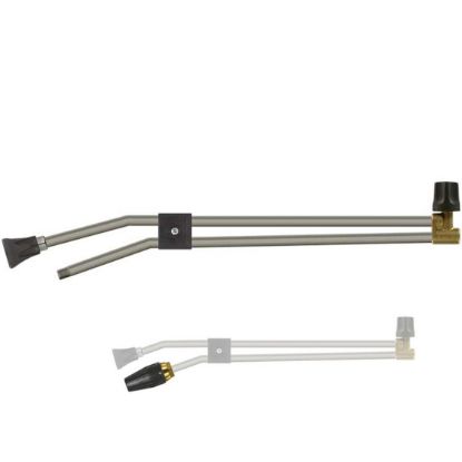 Lance double coudée ST-53 650 mm F1/4 - FNPT1/4 MNPT1/4 inox