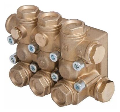 Culasse nue Ø18 pour pompe INTERPUMP W154HH